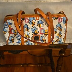 DOONEY & BOURKE Original Authentic BUMBLE BEE BARREL HANDBAG